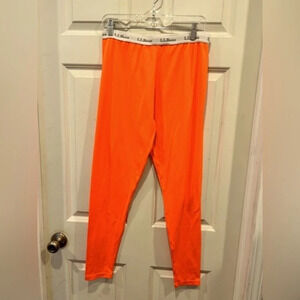 L.L. Bean Orange Baselayer‎ size Medium